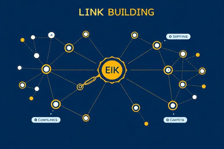 Link building and digital PR gold chain links